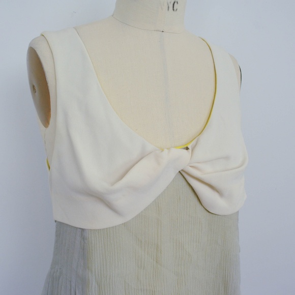 Alexander Wang Dress Silk A-Line Pleated - Picture 5 of 6